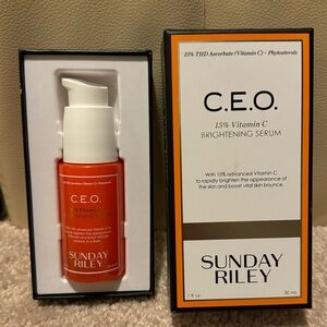 Sunday Riley - C.E.O. 15% Vitamin C BRIGHTENING SERUM NIB
